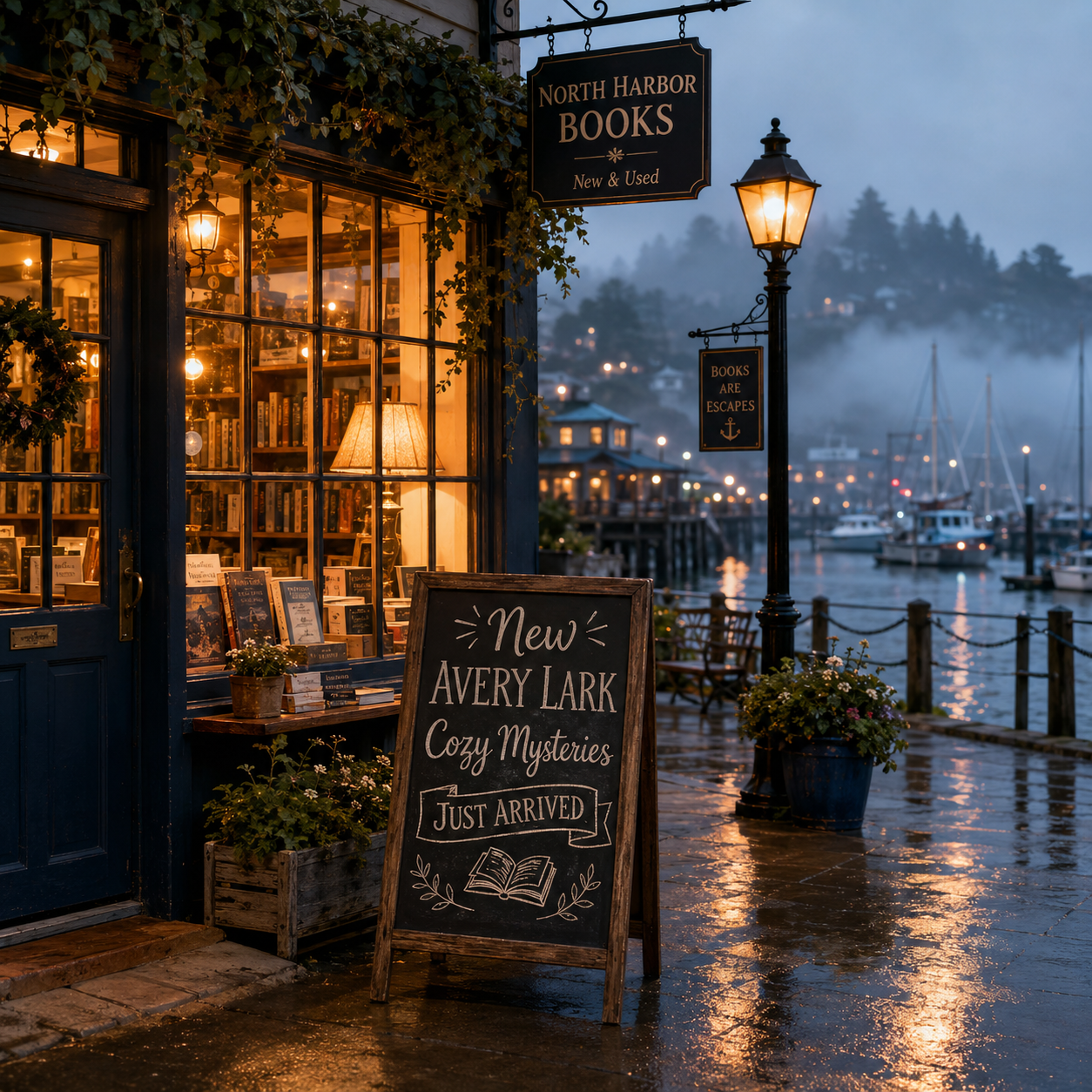 New mysteries at the bookshop